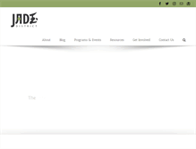 Tablet Screenshot of jadedistrict.org